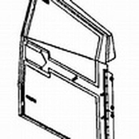 Aftermarket AT197865 Side Shield LH With hinge And latch Fits John Deere 850C, 850CII AT197865-PVE